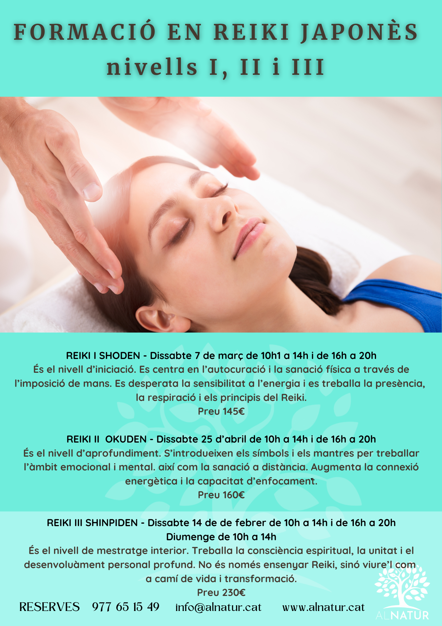 CURS DE REIKI JAPON�S SHODEN  NIVELL I