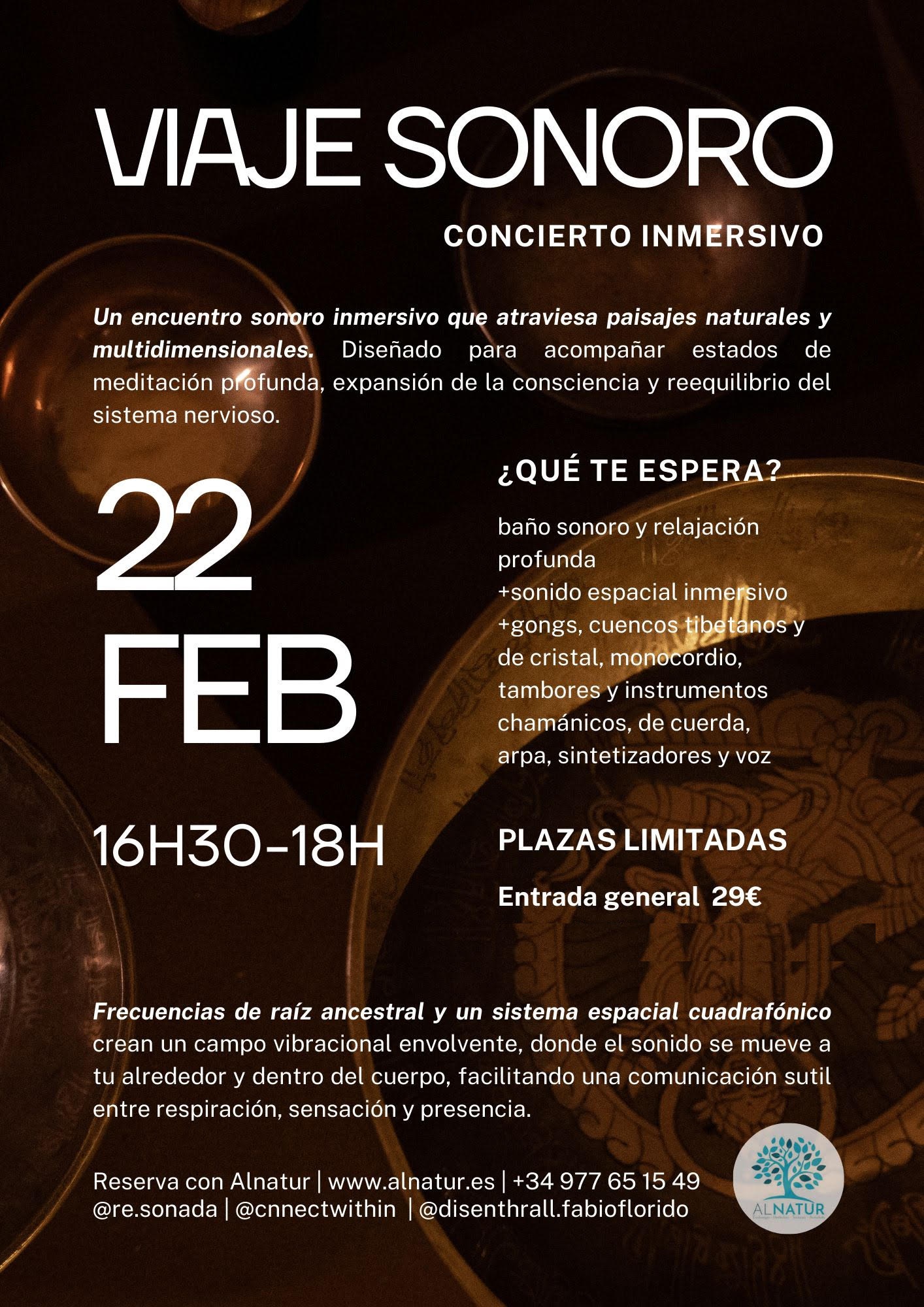 VIATGE SONOR  -   CONCERT IMMERSIU