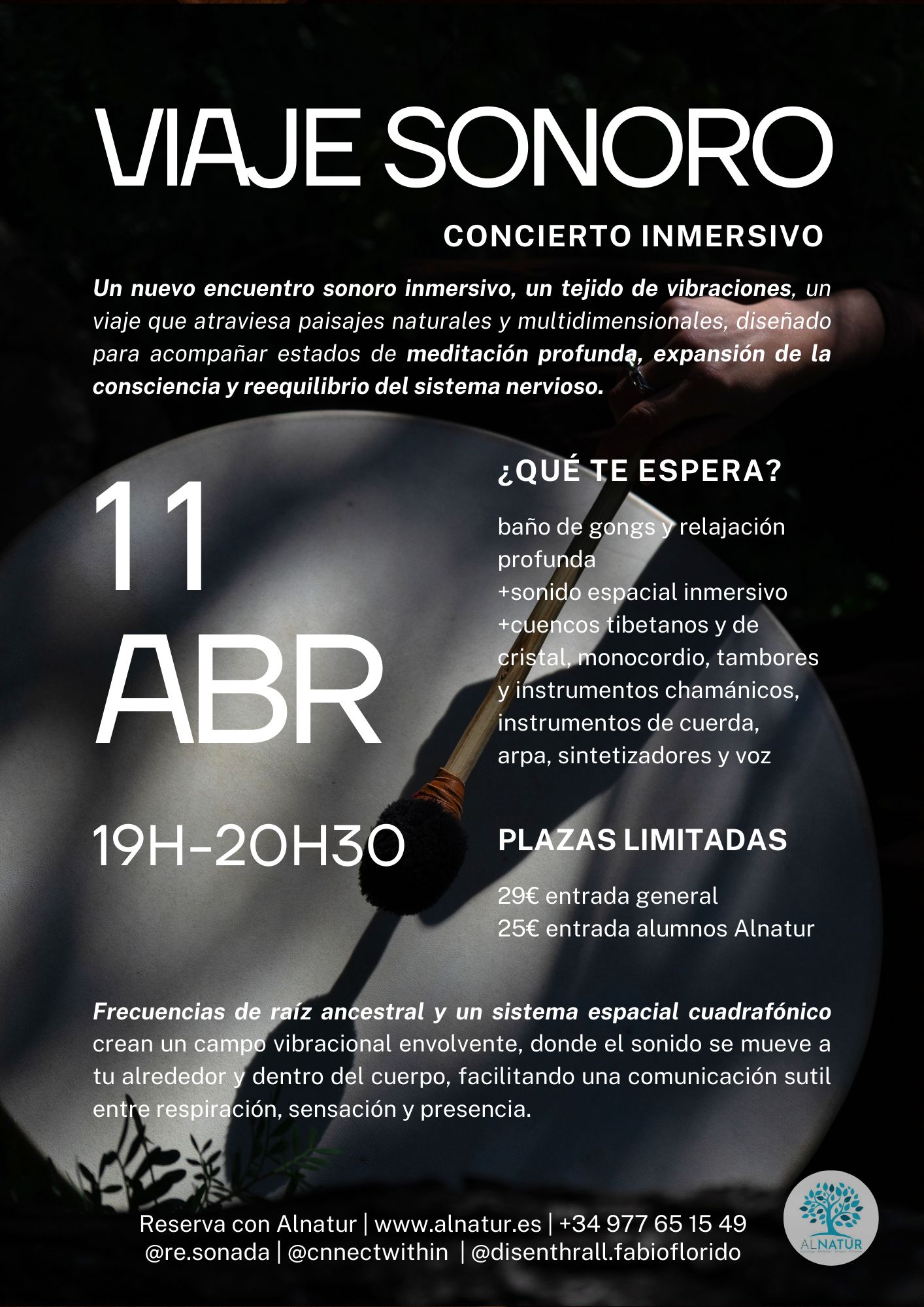 VIATGE SONOR  -   CONCERT IMMERSIU